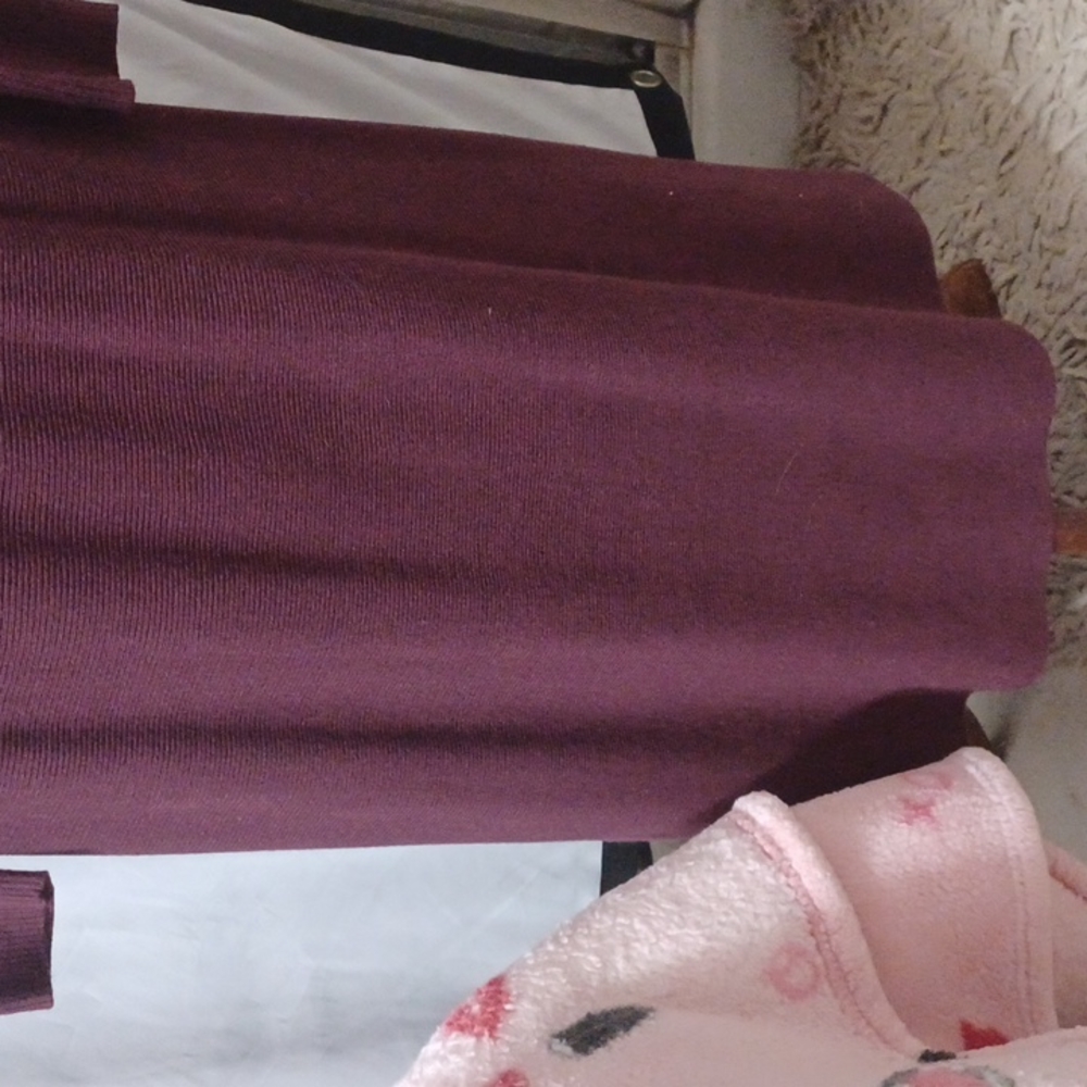 💜NWOT I.N.C International Concepts ribbed sweater dress with zippers size small - Picture 6 of 10